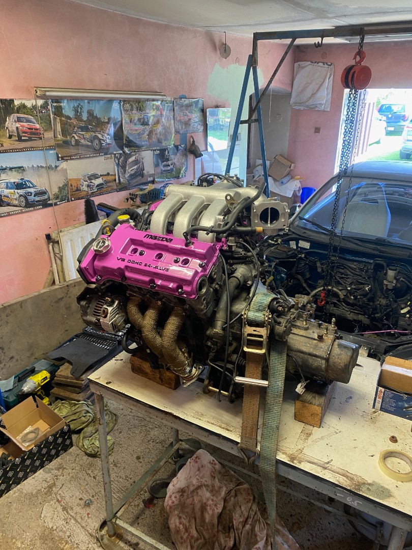 Mazda MX-3 engine 6